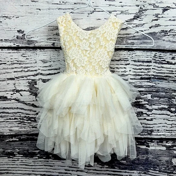 Madeleine Dress Ivory - Size 2T/3T - Picture 4 of 10